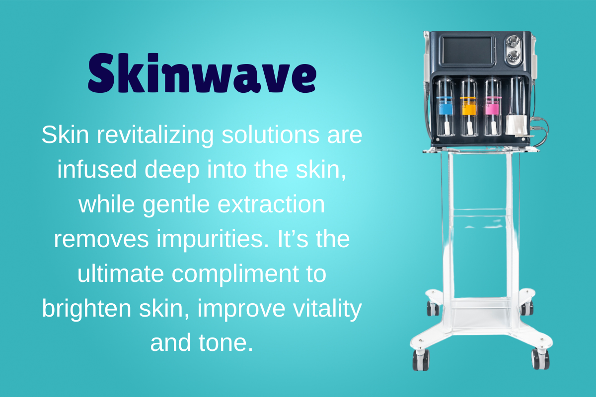 Wave Hell to beautiful Skin With our Skinwave AquaFacial Dr. Pamela Kulback