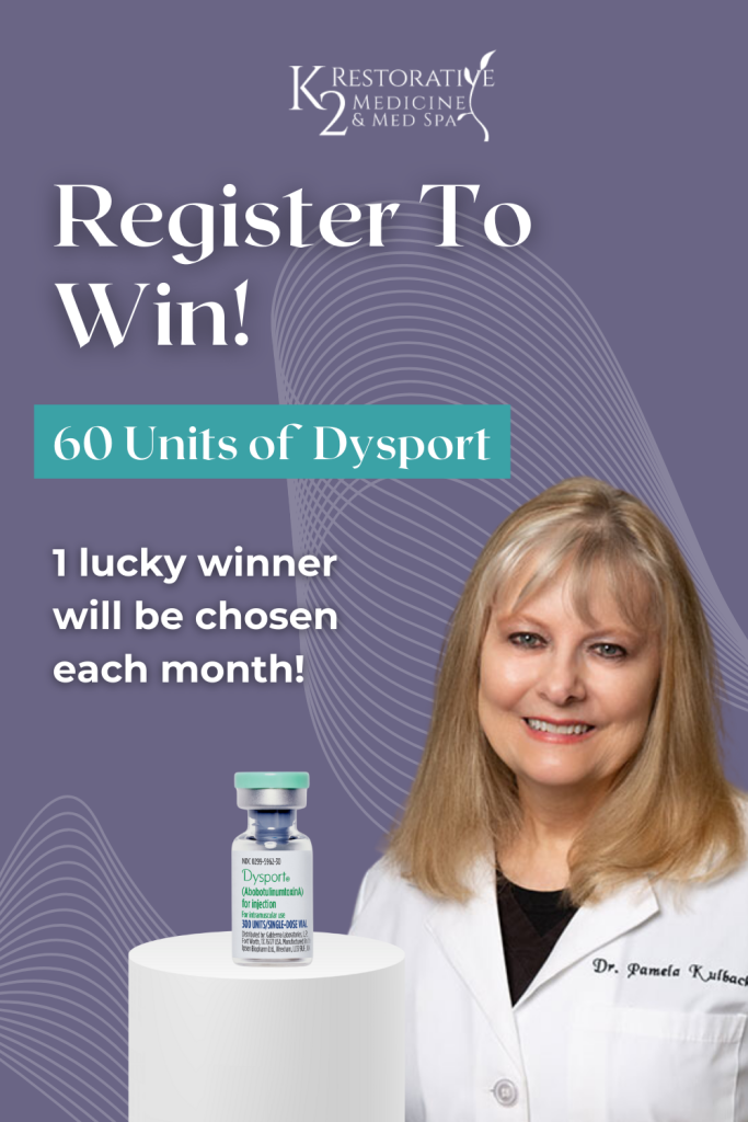 Register to win 60 units of Dysport